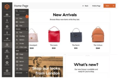 screenshot of Adobe Commerce